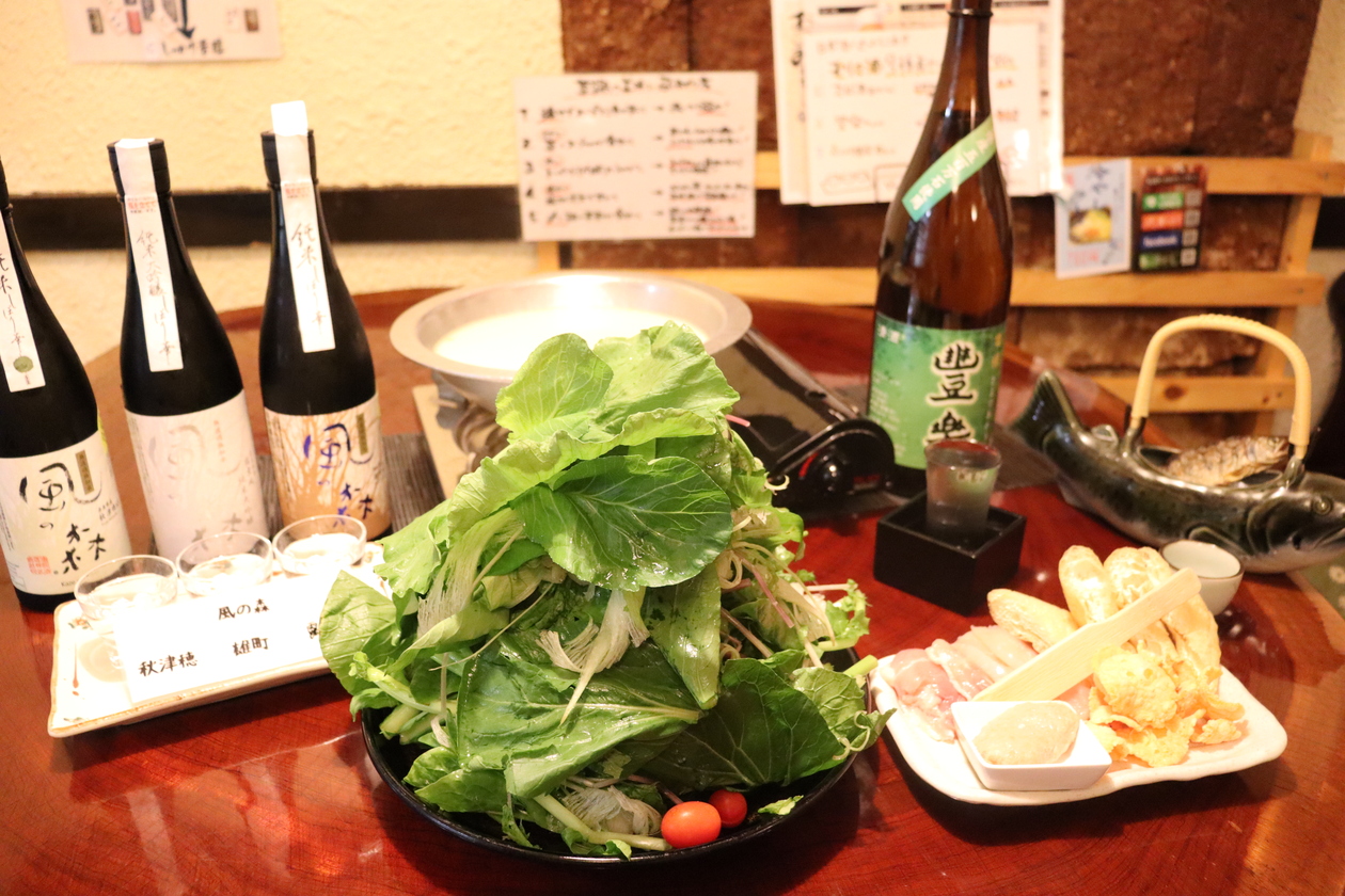 可品尝美味的奈良产大和蔬菜锅和当地酒的 丰乐 Eatery Japan